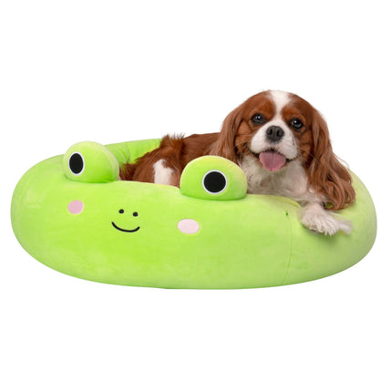 FURVEO - Squishmallows Pet Bed Wendy The Frog, 60 Cm