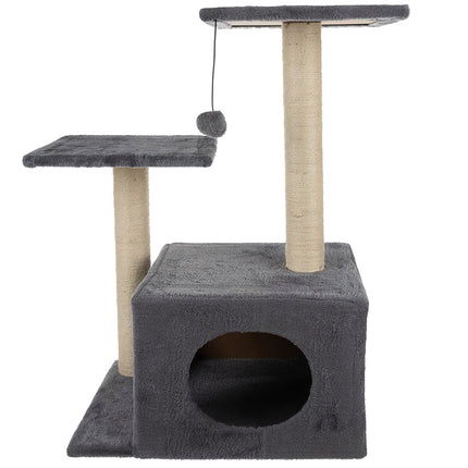 FURVEO - Kattetre 71cm grå Purlov 21712