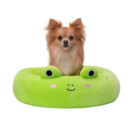 FURVEO - Squishmallows Pet Bed Wendy The Frog, 50 Cm