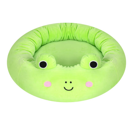 FURVEO - Squishmallows Pet Bed Wendy The Frog, 50 Cm