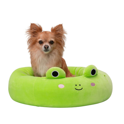 FURVEO - Squishmallows Pet Bed Wendy The Frog, 50 Cm