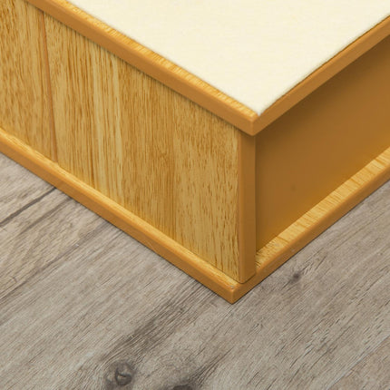 PAWROOM - Pet Stairs for Dogs/Cats, 4 Steps, MDF, Up to 30 kg
