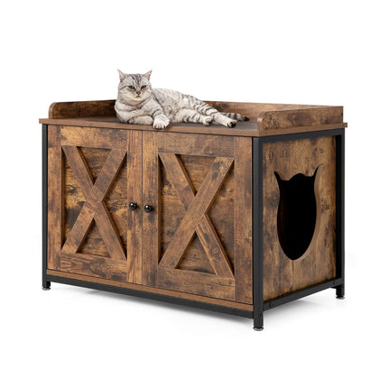 PAWROOM - Kattesanden med justerbare føtter, brun