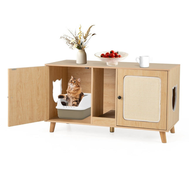 PAWROOM - Kattesandskap med 2 dører, design med to rom