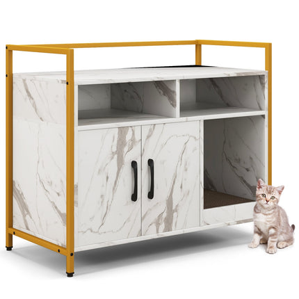 PAWROOM - Kattesandskap med doble dører og kloreunderlag