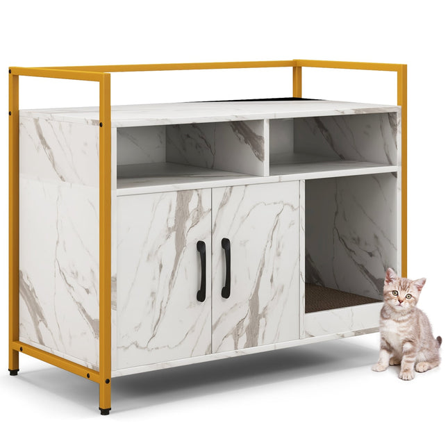 PAWROOM - Kattesandskap med doble dører og kloreunderlag
