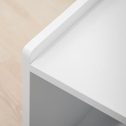 PAWROOM - Cat cabinet - Side table, white MDF