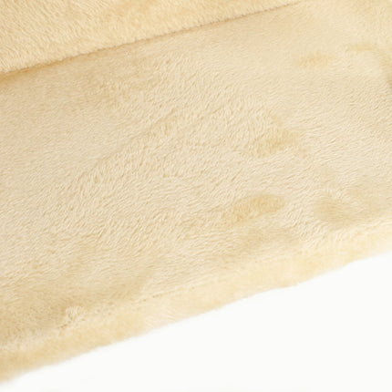 PAWROOM - Katteklatreveggsett, 5 deler kattemøbler med skrapestolpe, hoppeplattformer, stige, hus, katteveggramme, for katter opptil 5 kg, plysj, beige