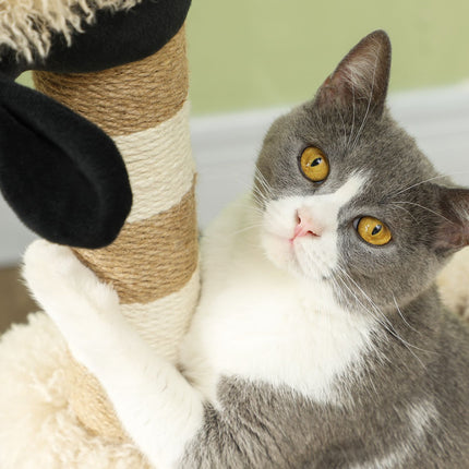 PAWROOM - Cat tree with scratching post, tunnel, for cats up to 5 kg