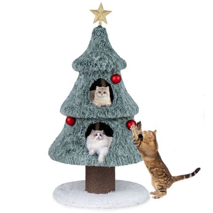 PAWROOM - Juleklatre 122 cm, 2 leiligheter, klorebrett