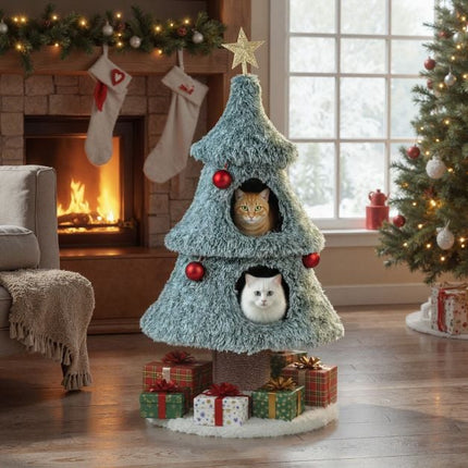 PAWROOM - Juleklatre 122 cm, 2 leiligheter, klorebrett