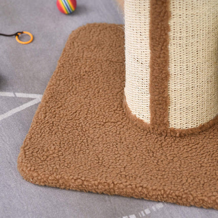 PAWROOM - Cat scratching tree with removable cushions, sisal, 45x45x91cm