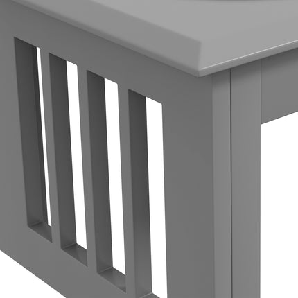PAWROOM - Hundeskål med 2 skåler, 2 L matskål, hevet kattematskål, lettstelt, rustfritt stål grå, 58,4 x 30,5 x 25,4 cm
