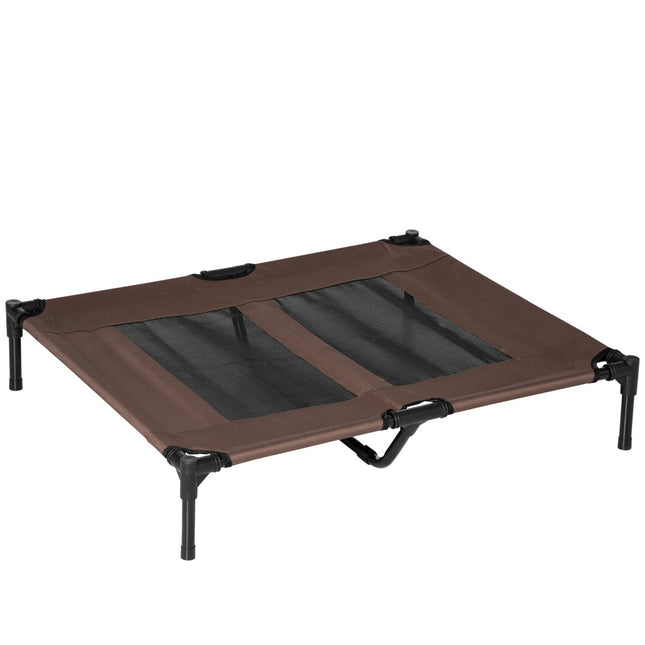 PAWROOM - Outdoor dog bed & sofa bed, coffee brown, 92x76x18cm