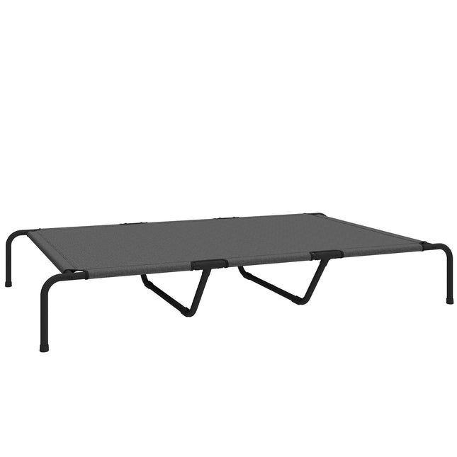 PAWROOM - Elevated Outdoor Dog Bed, Large, Breathable Mesh, 23cm High