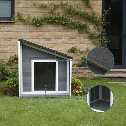TASSORA - Dog House with Foldable, Weatherproof Roof