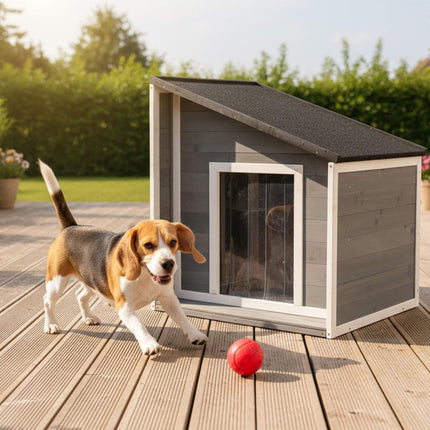 TASSORA - Dog House with Foldable, Weatherproof Roof