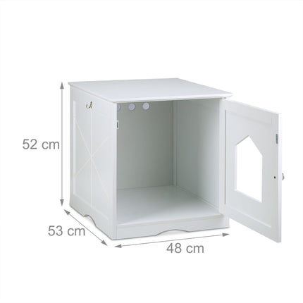 TASSORA - Cat cabinet white