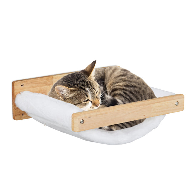 TASSORA - Wall Mounted Cat Hammock - Soft Plush Bed